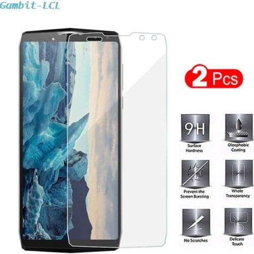 2PCS 2.5D 9H Premium Tempered Glass For Blackview P10000 Pro Screen Protector Toughened protective film For Blackview P10000Pro