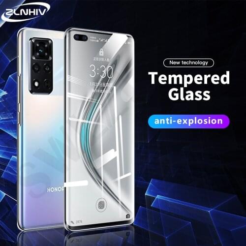 ZLNHIV tempered glass for Honor view 20 pro plus 30 Youth 30s 30i 20s 20i V40 lite 50 SE phone screen protector protective film