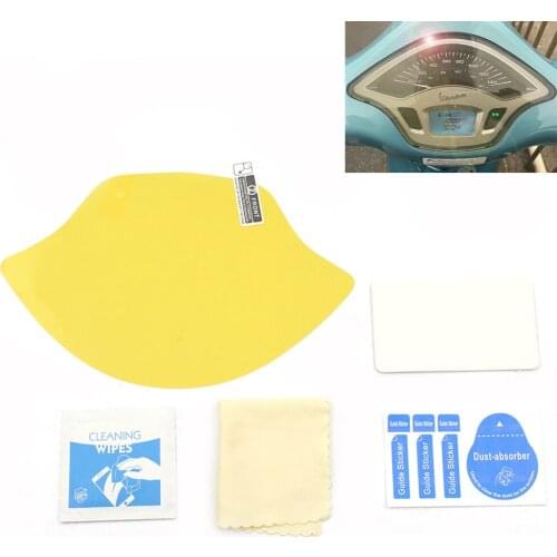 Dashboard Protective Film Screen Sticker For Vespa Primavera 150 Sprint 125 Protector Motorcycle