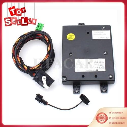 Bluetooth Module Plug Play Wiring Harness 1K8035730D 9W2 Fits For VW Golf MK6 Passat B6 Tiguan Jetta MK5 MK6 RCD510 Microphone