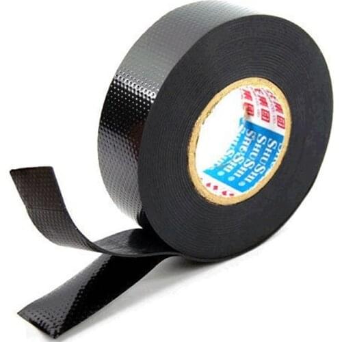 1pcs Roll Satellite Self Amalgamating Rubber Sealing Tape Sealing Cable Repair Lead