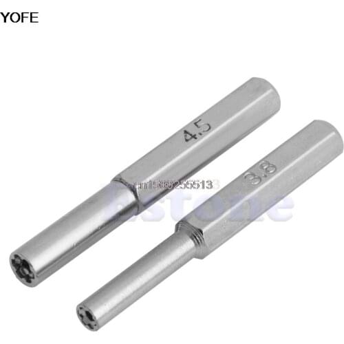 2X 3.8mm+4.5mm Security Screwdriver Tool Bit for Nintendo NES SNES N64 Game Boy