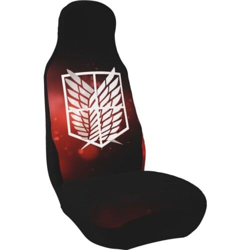 Car Chair Cover Spandex Elastic Attack On Titan Modern Car seat Cover Decorative seat covers for cars