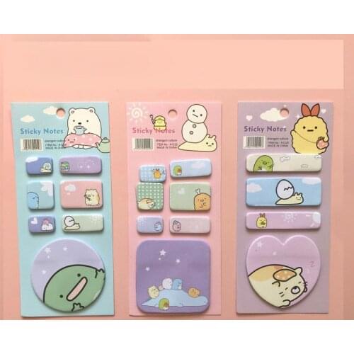 40 pcs/lot Cartoon Sumikko Gurashi Memo pad Sticky Notes Cute N Times Stationery Label Notepad Bookmark Post school supplies