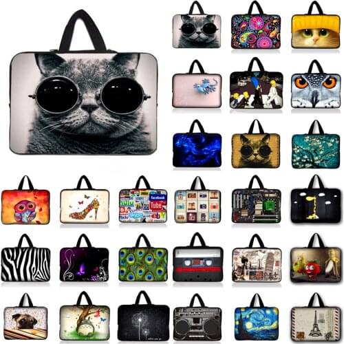 9.7/10/10.1 inch Van Gigh print Tablet Sleeve Bag PC Pouch Case for Ipad Air 3 2 1 For ipad 7 6 5 4 3 2 9.7'' tablet