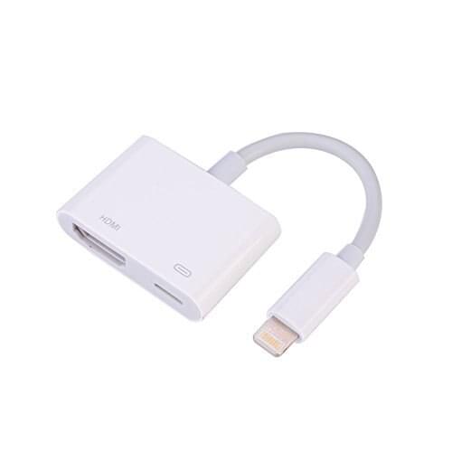Moveski L8 AV Digital Adapter for Light*ning to HDMI For iPad-air-iphone 6 6S 7 7Plus 8 8Plus
