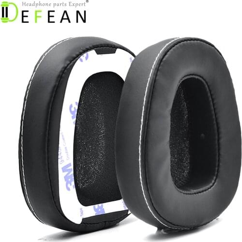 Defean 1 Pairs Black Ear pads cushion with tape for Skullcandy Crusher Over Ear Wired Headphone