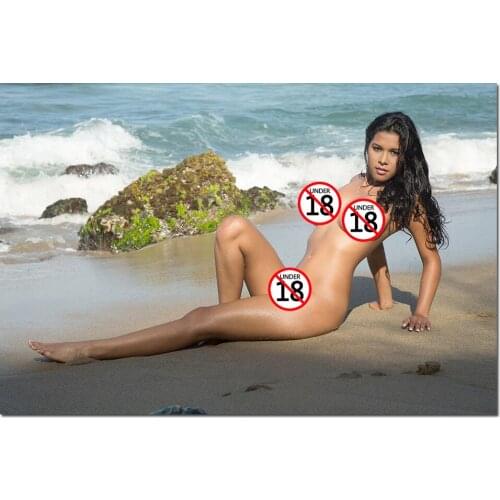 Sexy Girl Supermodel Photo Decorative Posters and Prints DIY Frame Canvas Painting Wall Art Picture For Living Room Decor