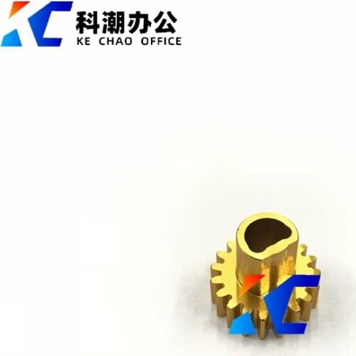 Fuser drive Gear Compatible for Kyocera KM8030 6030 White long shaft 19 teeth D hole KM820 620 copier parts