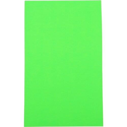 Green Colors Round Labels Circle Stickers, Permanent Adhesive-in