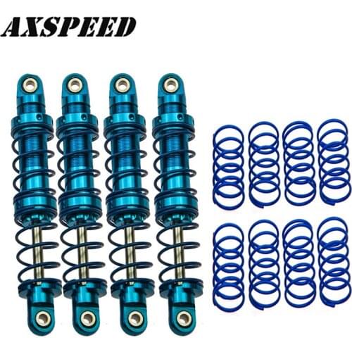 AXSPEED Metal Shock Absorber Internal Spring Dampers with Upgrade Spring for 1/10 Axial SCX10 D90 D110 RC Rock Crawler Car Parts