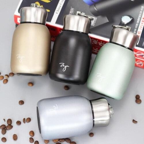 Portable Insulation Cup Steel Bottle Creative Mini Coffee Vacuum Flasks Lovely Travel Water Kitchen Tools