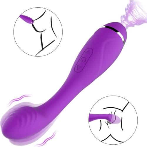 AV Vibrator Clitoral Sucking Vibrator Female For Women Clit Clitoris Sucker Vacuum Stimulator Dildo Sex Toys Goods For Adults