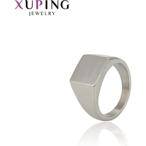 Xuping Jewelry European Style Classic Stainless Steel Trendy Ring for Women Gift 15688