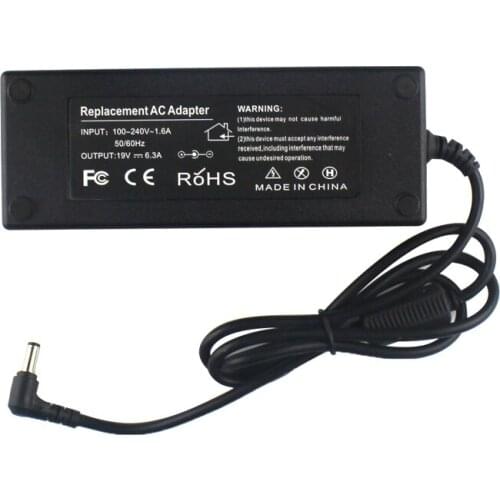 19V 6.3A 5.5*2.5mm AC/DC Adapter Power Charger For Asus ROG Strix GL753V GL753VD GL753VE Power Supply,Free Shipping