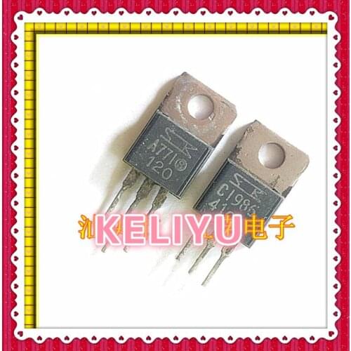 10PCS Original disassemble 【5PCS 2SA771+5PCS 2SC1986]】A771 C1986 2SA771 2SC1986