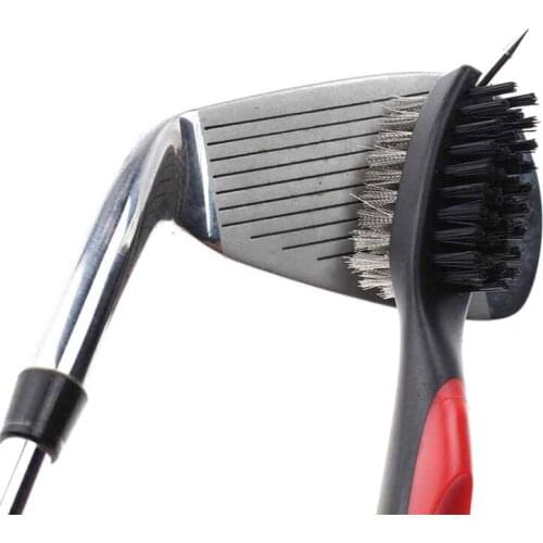 Outdoors Golf accessories club cleaning golf double-sided nylon steel wool dual-use cleaning