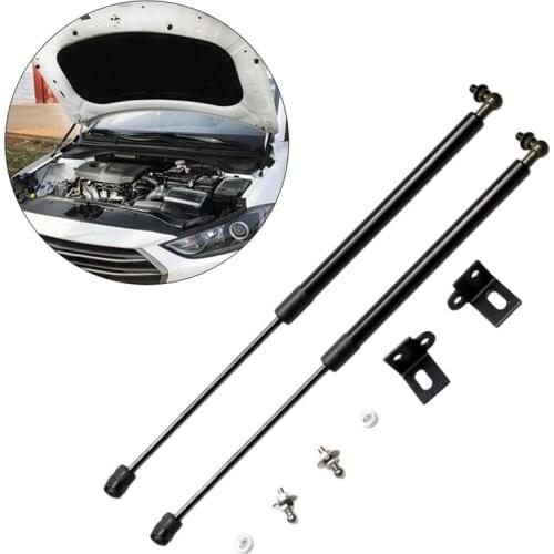 2Pcs Car Gas Shock Hood Strut Damper Front Engine Hood Support Rod Damper for Hyundai Elantra AD Avante 2015-2019
