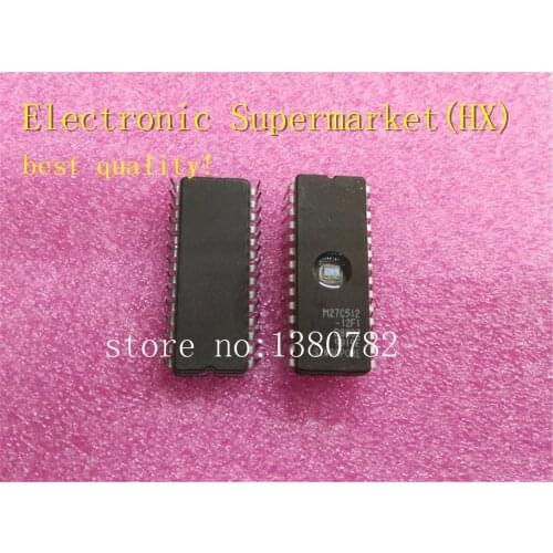 Free Shipping 50pcs/lots M27C512-12F1 M27C512 DIP-28 New original IC In stock