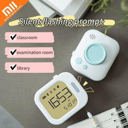 Xiaomi Alarm Clock LED Digital Luminous Night Light Cute Table Clock Electronic Kids/Children Desk Clock Timer Christmas Gift