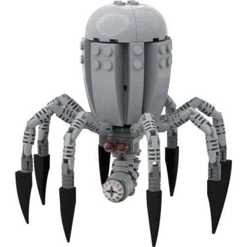 MOC Star Space Plan Wars Mechanical Spider Building Blocks Model Collection Bricks Kids DIY Educational Assembly Toys Xmas Gift