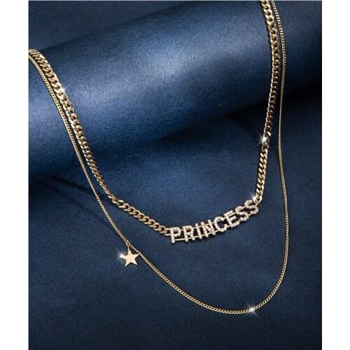 Pendant, monogram, necklace, misfit, collarbone necklace