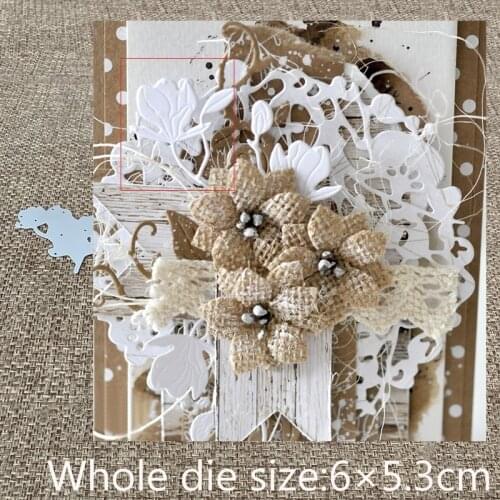New Design Craft Metal Cutting Die die cuts flower decoration scrapbook Album Paper Card Craft Embossing die cuts