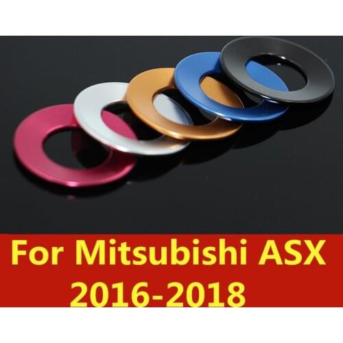 Modified special instrument adjustment button decorative ring Interior decoration Auto Accessories For Mitsubishi ASX 2016-2018