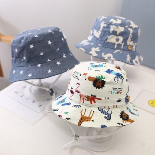 Baby Bucket Hats Childrens Panama 2021 Girls Boys Sun Hat Wide Brim Beach UV Protection Fisherman Cap Pour Enfants Sun Cap
