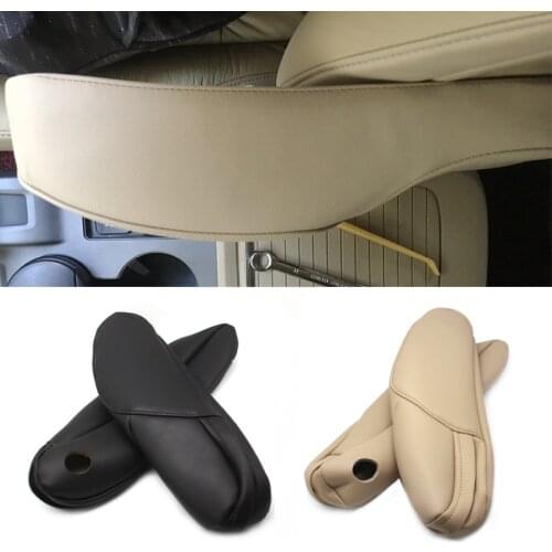 For Honda CRV 2010 2011 2012 2013 2014 2015 2016 2017 Soft Microfiber Leather Right / Left Side Seat Armrest Handle Cover Trim