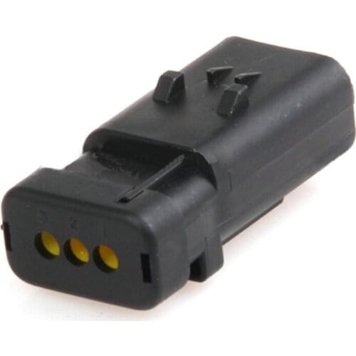 2/5/10/20/50/100sets 3pin tyco auto wiring harness connector plug electric waterproof connector 776430-1