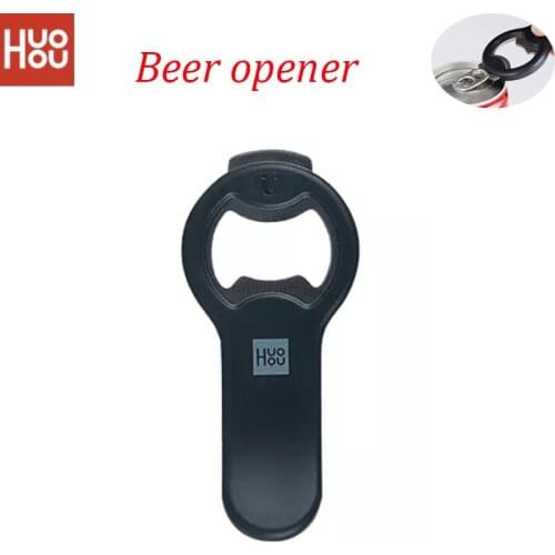 2020 Newest Huohou Magnetic Stainless Steel Beer Cans Opener Automatic Beer Openers Bar Kitchen BBQ Tools