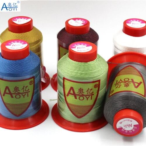 210D/9 bonded thread 0.7mm sewing threads craft hand knitting leather sewing thick thread 5# sewing thread for leather