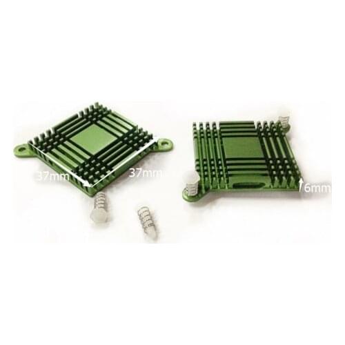 50pcs North and South Bridge heatsink a lot good quality electronics heat sink 37*37*6 IC heat sink