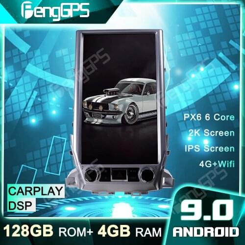 16 Inch 1 Din Radio GPS Navigation For Toyota Land Cruiser LC200 Tesla Style Car DVD Player Android Radio Multimedia Car Stereo