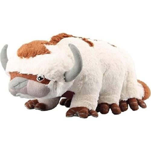 Baby Toy Anime The Last Airbender Appa Plush Toys Tv Series Momo Plush Appa Avatar Stuffed Dolls Kids Toys Christmas Gifts