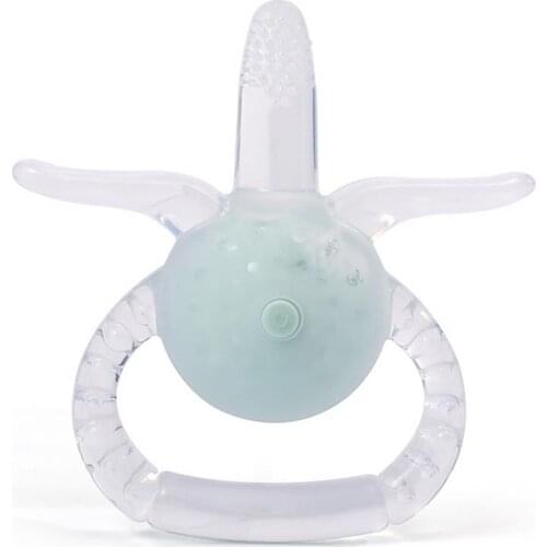 Baby Teethers Cartoon Animal Shape Heat-resistant Silicone Baby Teething Toy Teeth Care for Infant