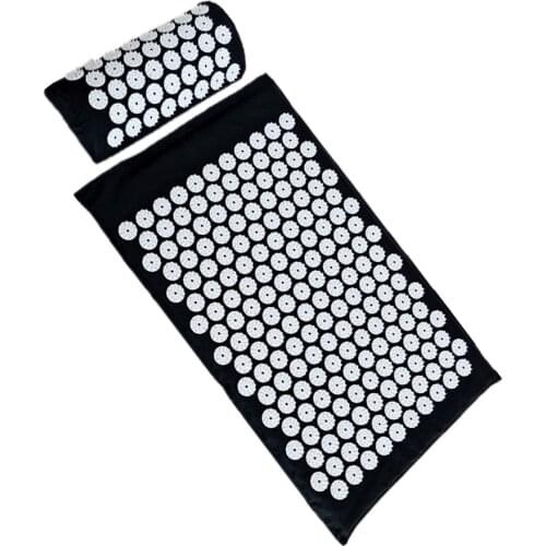 Massager (appro62*38cm)Cushion Massage Mat Acupressure Relieve Back Body Pain Spike Mat Acupuncture Massage Yoga Cushion