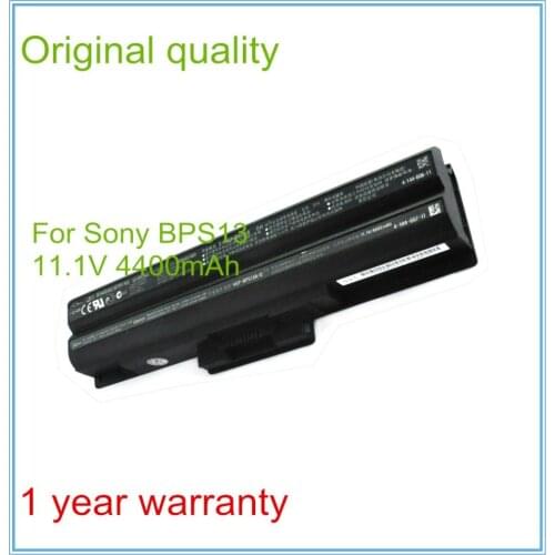 Original 6 Cell New Laptop Battery For VGP-BPS13/S BPS13A/S BPS13B/S BPS13/Q VGP-BPL13 VGN-CS28