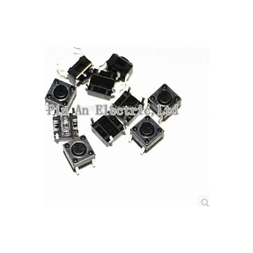 50pcs/lot 6x6x6MM 4PIN G91 Tactile Tact Push Button Micro Switch Direct Self-Reset DIP Top Copper Free Shipping