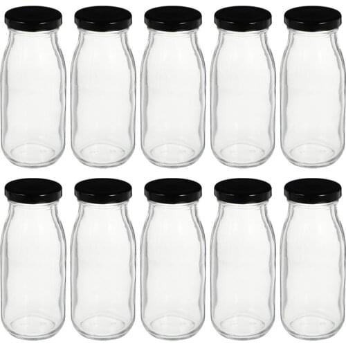 Thickened Strong Yogurt Bottles Milk Bottles Juice Bottles Coffee Bottles (Transparent)