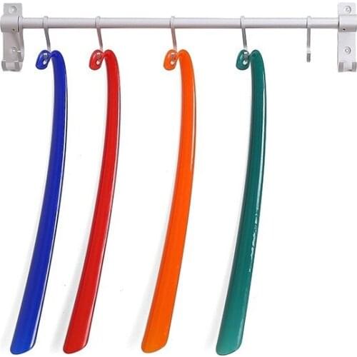 1PCS Professional Shoe Horns Plastic High Heel Shoe Horn Spoon Shape Shoe Lifter Flexible Shoe Lifter Shoes Accessorie