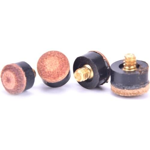 10 Pcs Replacement Billiard Supplies for Indoor Player Tip Professional High Quality Premium Screw-on Tips Accessories Cues Tips