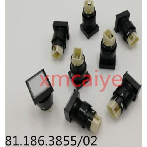 10 pieces TOP quality 81.186.3855 SM102 CPC computer fountain button 81.186.3855/02