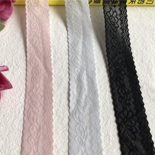12-5 Beautiful Lace 3CM Ls1089 Trim Diy Apparel Sewing Fabric Wedding Christmas Decoration Floral Embroidered Lace Ribbon