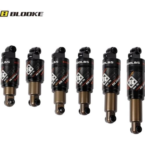 BLOOKE Hydraulic Rear Front Shock Absorbers 120 125 150 165 190 MM MTB Bike Absorption For Mountain Bicycle KUGOO Scooter