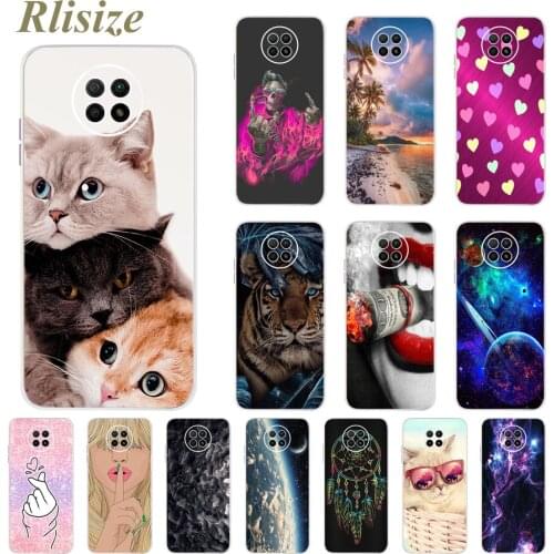 For Xiaomi Redmi Note 9 (5G) Case Soft Slim Cute Painted Cover Case For Xiaomi Redmi Note9 5G Phone Bumper Redmi Note 9 5g Coque