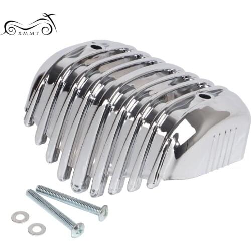 Motor Chrome Voltage Regulator Cover Fairing For Harley Softail Models 2001-2017 FXSB FLSTSB FXSTC