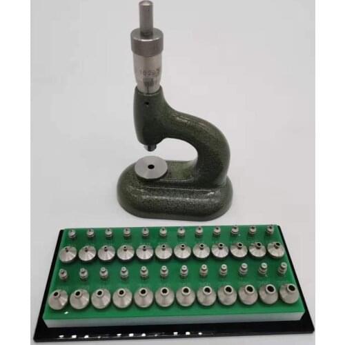 Watch maintenance tools installed gem shock absorber stone drilling machine with a set of 4mm under 4mm