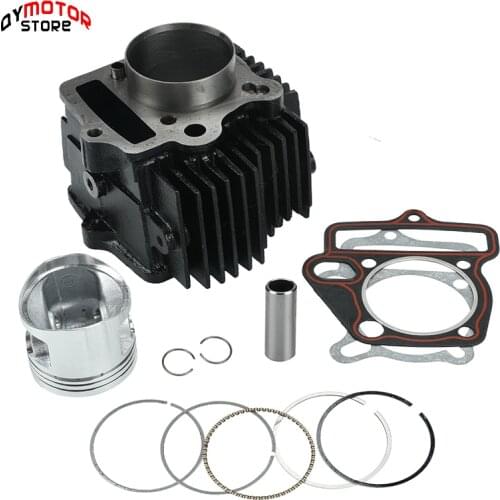 Lifan 140cc Cylinder Piston Gasket Kit Fit For 55mm Bore 1P55FMJ LF 140 Horizontal Engines 140cc Dirt Bike Pit Bike Parts